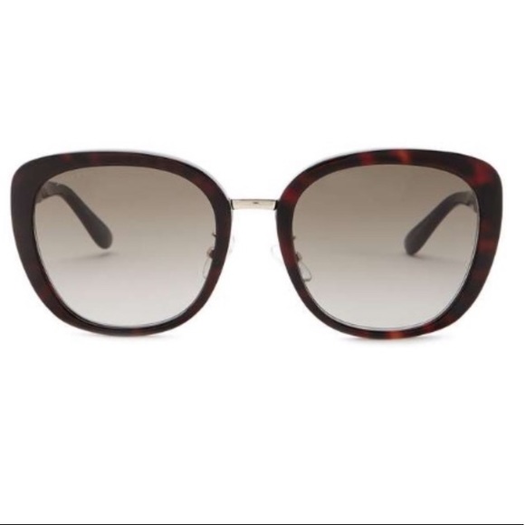 Jimmy Choo Accessories - NWT Jimmy Choo 56mm Tortoise Glitter Sunglasses